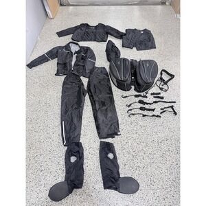 Nelson-Rigg Motorcycle Saddlebags w/BILT Rain Gear, Alter Ego Vest & HD Boot Set